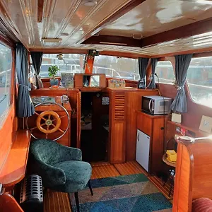 Motorjacht Flint , Amsterdam Niederlande